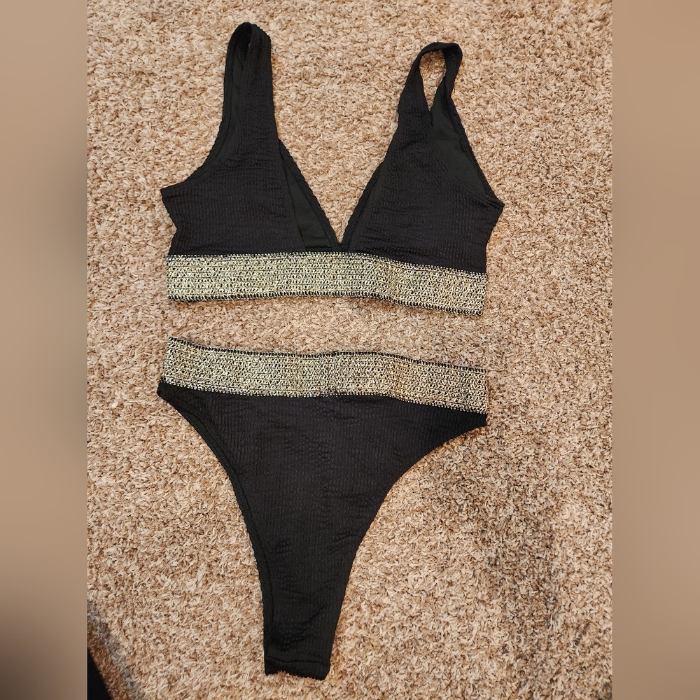 Black swimsuit